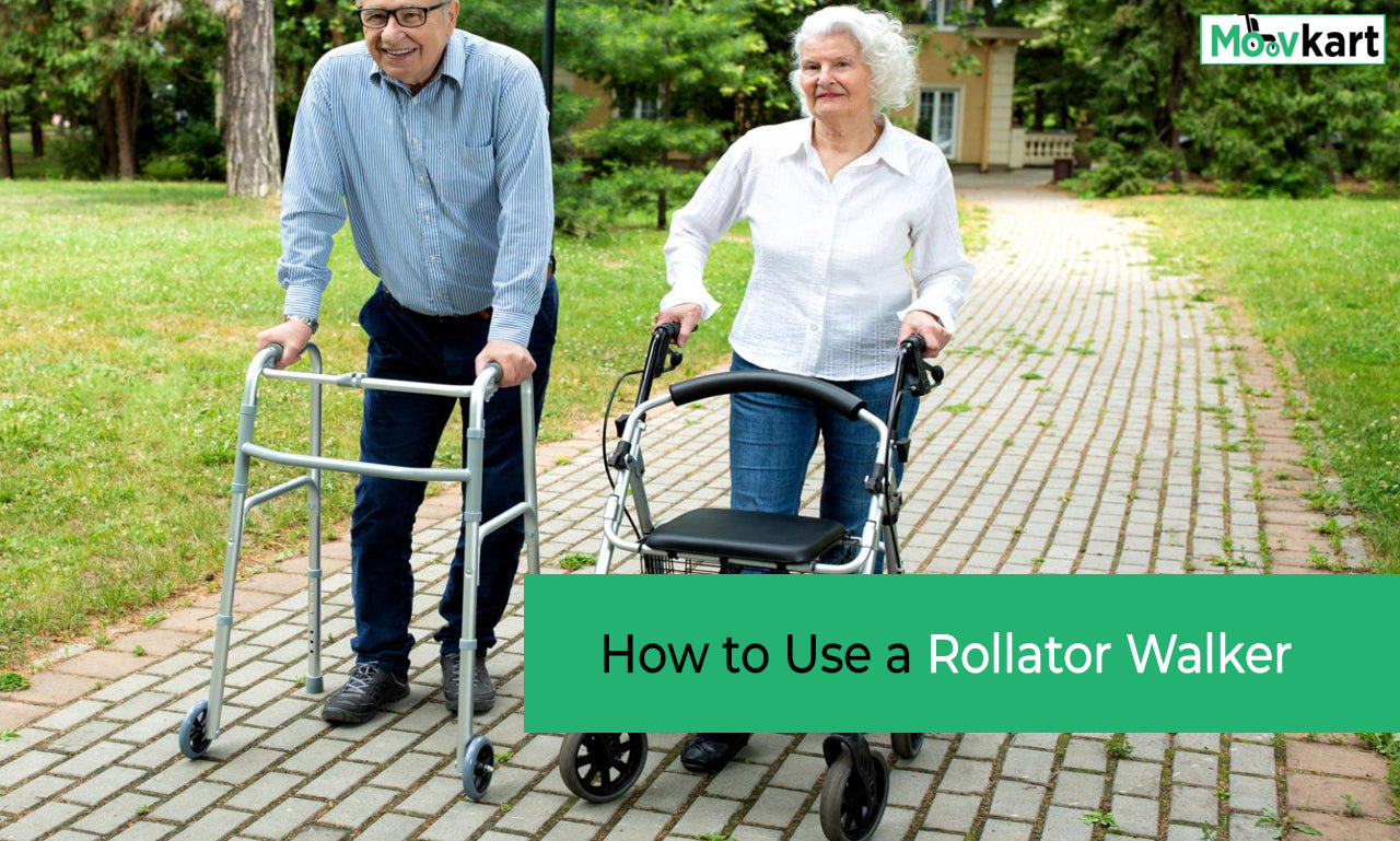 Benefits and limitations of using a rollator walker safely