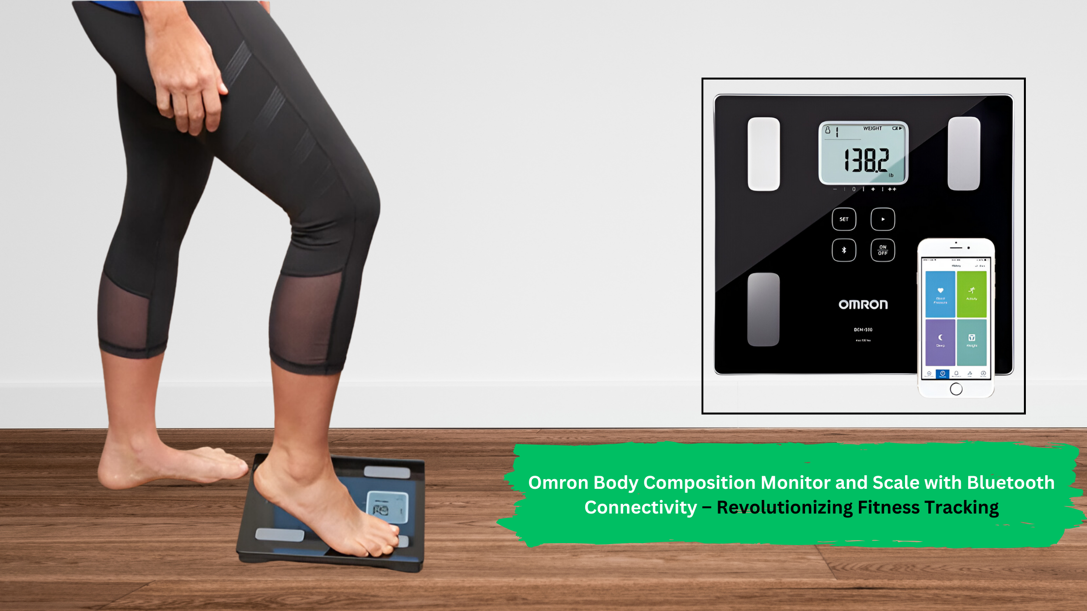 Omron Bluetooth Body Composition Scale – Track 6 Key Metrics - Moovkart.com