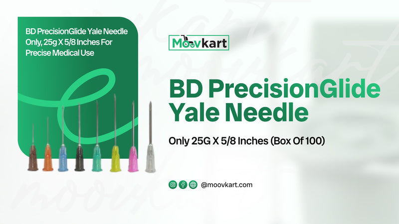 BD PrecisionGlide Yale Needle Only 25G x 5/8 Inches (Box of 100)