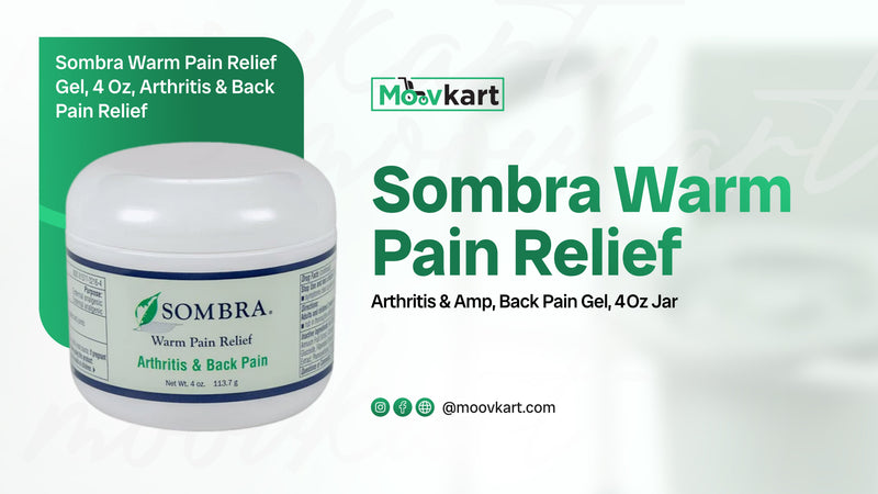 Sombra Warm Pain Relief – Arthritis & Back Pain Gel, 4 oz Jar