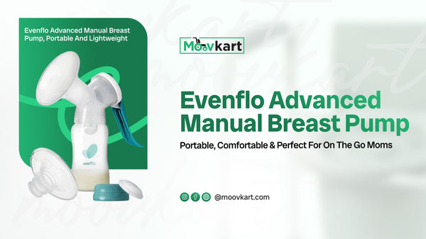 Evenflo Advanced Manual Breast Pump  Portable, Comfortable, and Perfe -  Moovkart.com