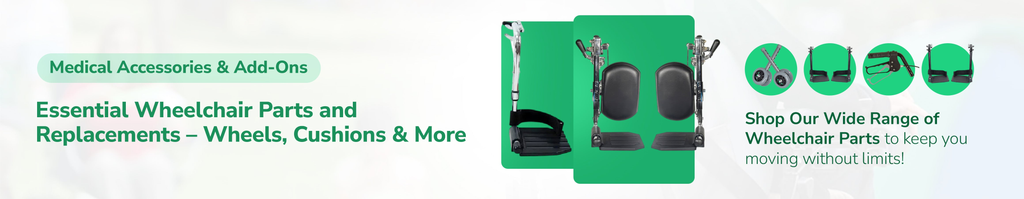 Essential Wheelchair Parts and Replacements – Wheels, Cushions, and More