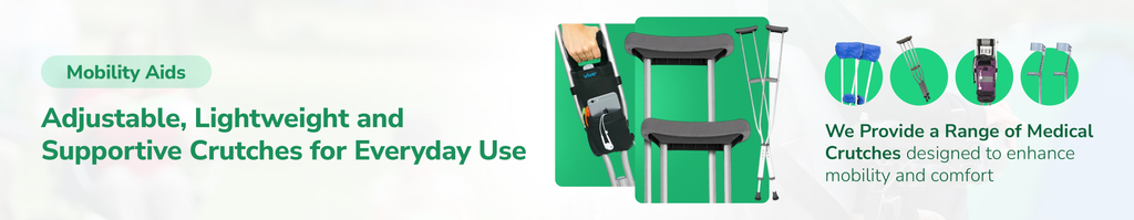 Adjustable, Lightweight, and Supportive Crutches for Everyday Use