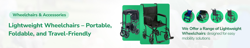 Lightweight Wheelchairs – Portable, Foldable, and Travel-Friendly