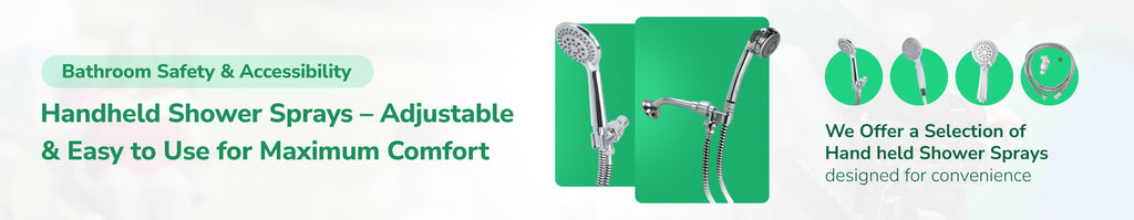 Handheld Shower Sprays – Adjustable and Easy to Use for Maximum Comfort