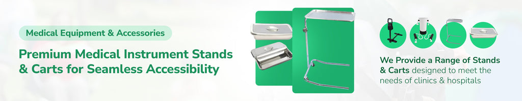 Premium Medical Instrument Stands and Carts for Seamless Accessibility