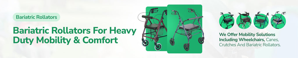 Bariatric Rollators for Heavy-Duty Mobility, Comfort & Everyday Independence