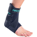 Aircast AirSport Ankle Support Brace, right foot, providing comfort, stability, and for ankle sprains and chronic instability, Moovkart.