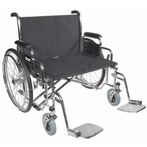 Wheelchair Sentra Heavy Duty Extra Wide 26 with Detacchable desk arm