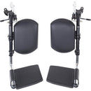 Drive Medical Elevating Legrests durable compatible accessory for enhanced comfort and support in wheelchairs, Moovkart