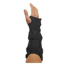 Universal Ambidextrous Wrist Brace With Three Malleable Aluminum Cuffs And Adjustable Straps
