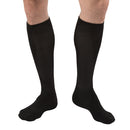 Jobst Active Black Medium Knee High Compression Socks With Cushioned Foot For Daily Comfort