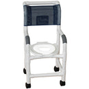 MJM PVC Shower Chair, Pediatric/Small Adult, Lightweight, Durable, and Water-Resistant for Safe and Comfortable Bathing