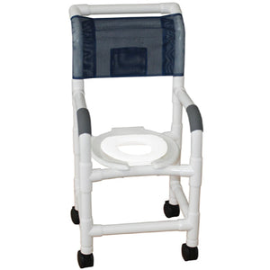 MJM International PVC Shower Chair, Pediatric/Small Adult, Superior Design, Without Reducer