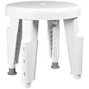 Fabrication Enterprises Non-Rotating Shower Stool with Adjustable Height