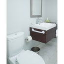 Drive Medical Grab Bar with Powder Coated Steel, Wall Mount Support, 250 Lbs Capacity, 12 Inch, White