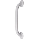 Drive Medical 12-Inch White Powder-Coated Grab Bar for Bathroom Safety, Corrosion-Resistant. Moovkart