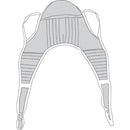 Drive Medical U-Sling with Head Support, Padded Polyester, 500 Lbs capacity, Large 38 x 69 Inches