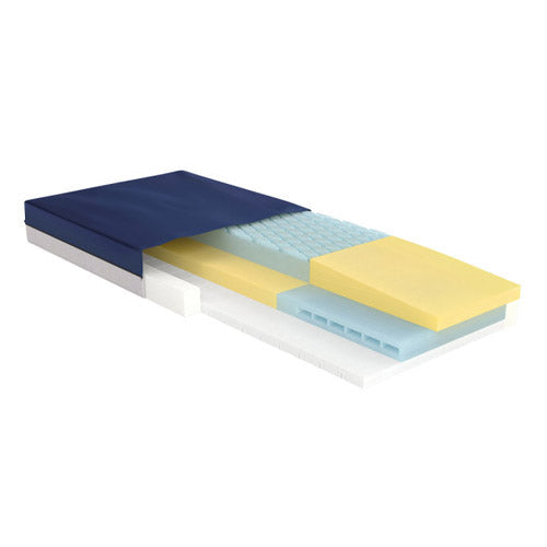 Drive Medical Gravity 8 Deluxe Long-Term Care Mattress – Therapeutic Foam with Pressure Relief, Moovkart