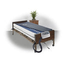 Drive Medical Deluxe Low Air Loss Mattress, 80x36x8 inches, with alternating pressure pump system for superior patient comfort, Moovkart