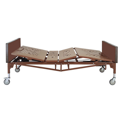 Bariatric Full Electric Bed package with Half Rails & Mattress
