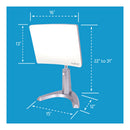 Carex Day-Light Classic Plus emitting 10,000 LUX UV-filtered light, Moovkart