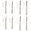 Disposable Generic Scalpel with Safety Guard for Secure Blade Handling and Disposal, Box of 10