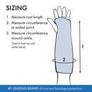 Seal-Tight Original Cast Protector, Adult Hand, 12 Inches, Reusable Watertight Seal