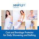 Seal-Tight Original Cast and Bandage Protector, Wide Short Arm Reusable, Adult, 23 Inches