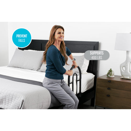 Stander Bed Rail Advantage Traveler, Portable, Fall Prevention with Padded Handle