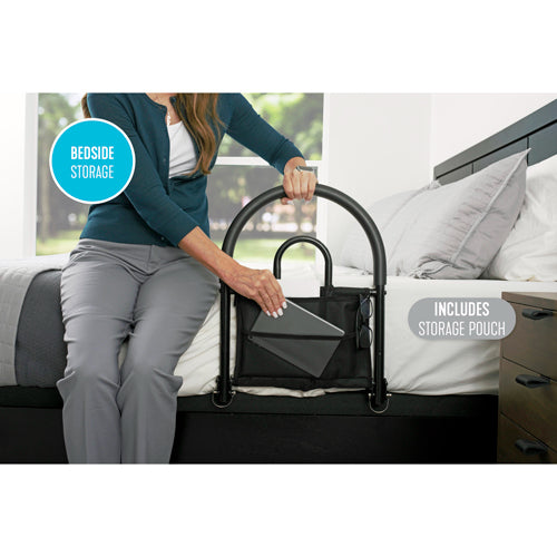 Stander Bed Rail Advantage Traveler, Portable, Fall Prevention with Padded Handle