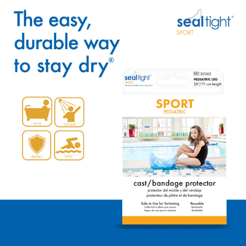 Seal-Tight Sport Cast Protector Pediatric Leg, 28 Inches