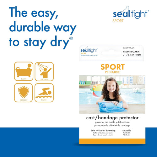 Seal-Tight Sport Cast Protector Pediatric Arm, 21 Inches