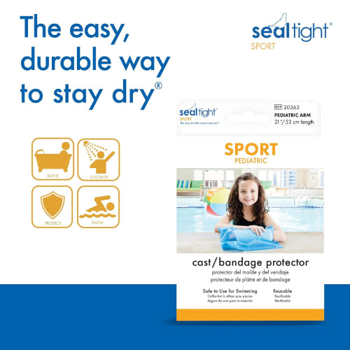 Seal-Tight Sport Cast Protector Pediatric Arm,21 Inches