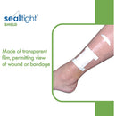 Seal-Tight Shield Dressing and Wound Protector, 5 x 8 Inches, Pack of 5