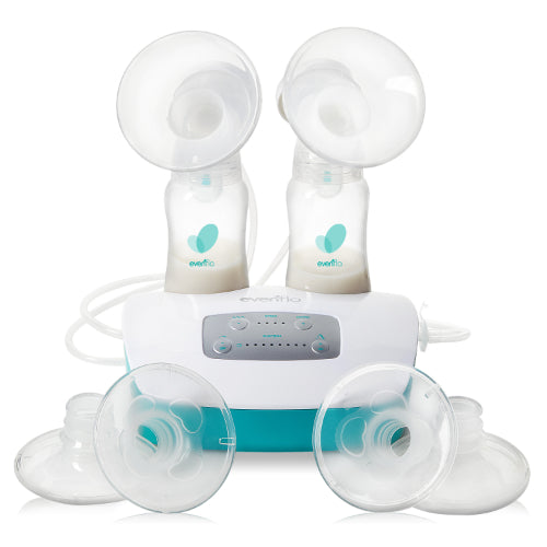evenflo flange sizes Evenflo Advanced Double Electric Breast Pump | Quiet & Portable