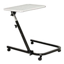 Drive Medical Pivot and Tilt Adjustable Overbed Table Tray