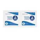 Dynarex Cleansing Towelettes, Antiseptic Wipes for Hands and Face, 5 x 7 Inches, Box of 100