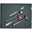 ADC Buck Reflex Hammer for Neurological Testing, Durable Design, Black