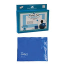 Relief Pak Reusable Cold Pack, Standard, Blue Vinyl with 30-Min Cold Therapy and Durable Cover