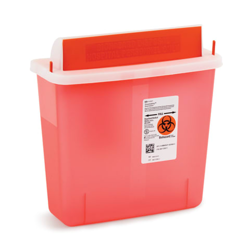 IN-ROOM Sharps Container 5 Quart Each