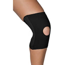Blue Jay Open Patella Knee Support Black - Large Size