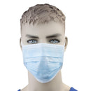 Dynarex Surgical Tie On Face Mask with Pleated Design and Glass Free Filter, Box of 50