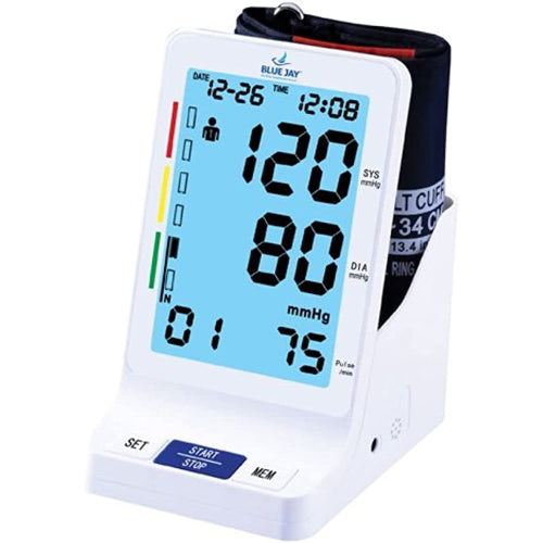 Blue Jay Perfect Measure Big Digit Talking Deluxe BP Monitor