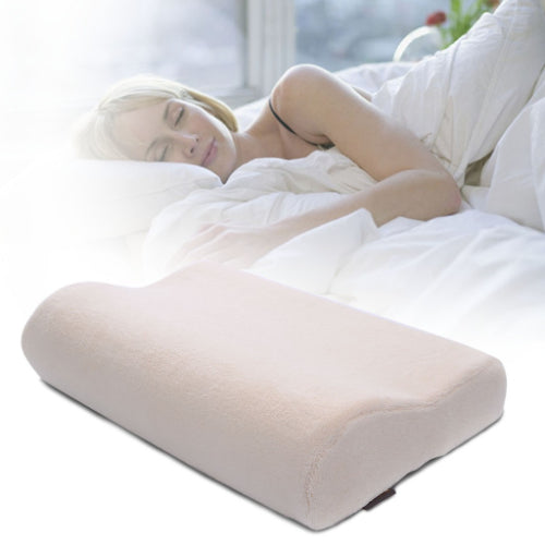 Alex Orthopedic Memory Foam Pillow contoured design reduces stiffness for better sleep posture, Moovkar