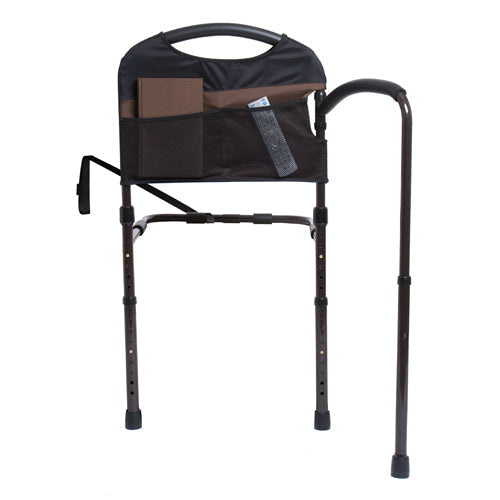 Stander Mobility Rail, Senior Bed Rail and Assist Bar with Swing-Out Mobility Arm