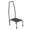 Drive Medical Foot Stool with rail for balance support and non-slip step surface. Moovkart