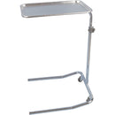 Drive Medical Mayo Instrument Stand, Height Adjustable, Stainless Steel Tray for Medical and Surgical Procedures