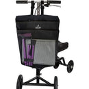 Blue Jay Hold My Stuff Knee Scooter Carry Bag, 18 x 16.5 Inches, Black with Dual Large Pockets