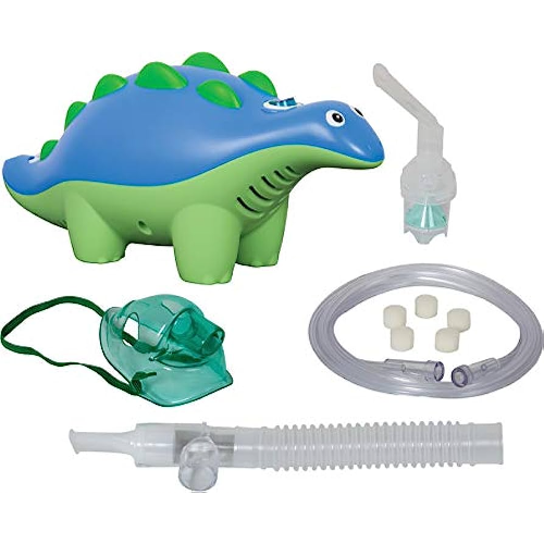 Dinosaur Nebulizer with Disposable Nebulizer TRU Nebulizer & Carry Bag